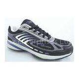 Black and White PU + Mesh, Size 35, Size 38 Long Distance Outdoor Spike Running Shoes thumbnail-1