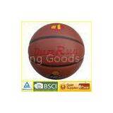 Eco Friendly Laminated Synthetic Leather Basketball / Custom Youth Basketballs thumbnail-1