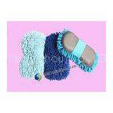 Flexibility Chenille Car Wash Sponge with Long Pile , Microfiber Cleaning Cloth