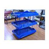 3 Layers Double Side Hypermarket Display Rack For Beverage Snack thumbnail-1