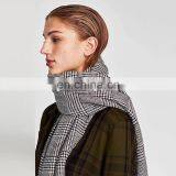 Wholesale New Style Fashion Shawl Winter Warm Acrylic Blanket Women Cashmere Merino Wool Scarf thumbnail-1