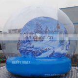 HI Best Selling Outdoor Decoration Inflatable Human Size Snow Globe for Festival thumbnail-3