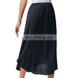 Kate Kasin Women's 35" Comfortable Satin Waist Slip Half Slip Undergarment KK000264-1 thumbnail-1