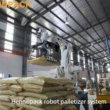 Hennopack Fully Automatic Corn Starch, Feed, Cement, Titanium Powder, Flour, Rice Bag Robot Palletizer thumbnail-2