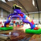 New Design Inflatable Heart-shaped Entrance Arch,Inflatable Octopus Pirates Archway Gate For Club And Stage Decor thumbnail-3