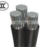 95 Sqmm 11kv Overhead Messenger Transmission Line ABC Aerial Bundled Cable thumbnail-5