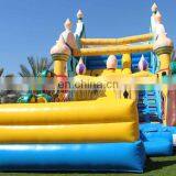 Aladdin Themed Inflatable Dry Bouncer Jumping Castle Slide For Children thumbnail-3
