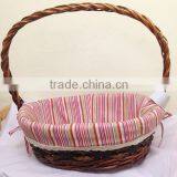 Cheap Lined baskets and Lined Wicker Baskets