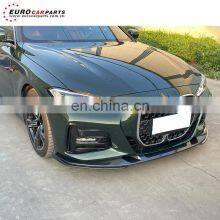 Factory Price 4 Series G22 3D Style Glossy Black Water Print Material Front Bumper Lip for G22 Car Front Lip thumbnail-3