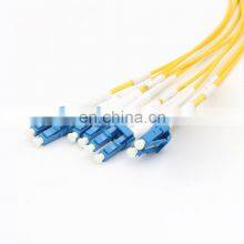 SM Om3 Om4 Multi-Mode 8/12-fiber MTP/MPO-LC Breakout Fiber Patch Cord thumbnail-3