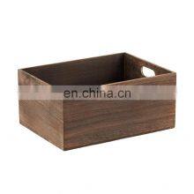 Wooden Storage Bins Box With Handles thumbnail-4