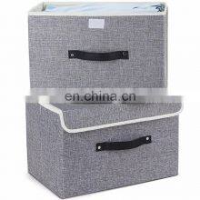 Handles Storage Basket Needs Containers Organizer With Removable Dividers thumbnail-1