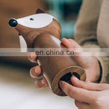 2021 Best Quality Custom Logo New Design Mini Acacia Wooden Salt Pepper Grinders thumbnail-4