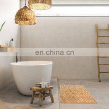 Environmentally Friendly Bamboo Mat Non-slip Rectangular Folding Bathroom Floor Mat thumbnail-5