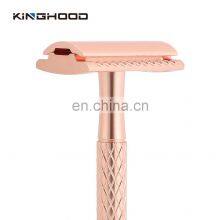 Private Label Modern Face Eco Friendly Stainless Steel Safety Razor For Men thumbnail-3