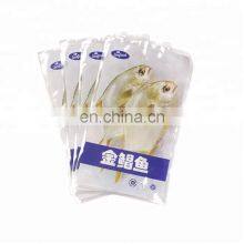 Wholesale Custom Laminated Plastic Zipper Frozen Fish Vacuum Bag Dried Fish Packaging Bag