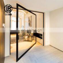 Beautiful Pivot Glass Door, Suitable for Home and Office, Beautiful Atmosphere and Save Space thumbnail-2