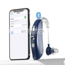 Mini Blue-tooth Hearing Aid Bte Wireless Products Digital Parts Deaf Rechargeable Manufacturer Amplifier Deaf Aid Hearing Aids thumbnail-2