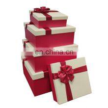 Custom Logo China Supplier Cheap Price Luxury Wholesale Wedding Candy Surprise Large Magnetic Big Gift Box With Ribbon