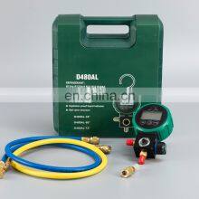 CT-SGD-A Single Digital Manifold Gauge Set for Refrigerant HVAC Refrigeration Air Conditioner Sight Glass Digital Pressure Gauge thumbnail-2