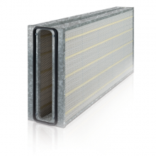 Replacement DURAPAK EVO ENGINE FILTER,ASC Filter With Blended Media for Diesel and Gas Engines