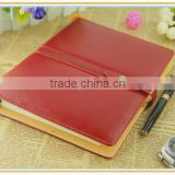 Good PU leather notebook with button closure NSHY-1015