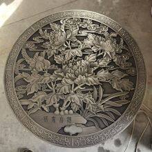 Artistic Manhole Covers, Rural Beauty Village Design, Custom-made Decorative Courtyard Metal Sculptures, Boundary Markers Customization