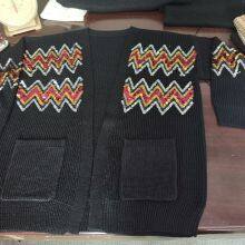 Women' Knitted Sweater Cardigan Knitwear Tops Mohair Solid Color Autumn Winter Fashion thumbnail-1