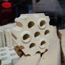 Low Creep High-alumina Seven-hole Checker Brick for the Regenerator of Hot Blast Stove, With Good Stability and High Compressive Strength thumbnail-4
