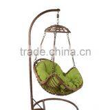 Good Quality Comfortable Outdoor Hammock Rattan Swing Egg Chair on Sale thumbnail-2