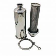 304 Stainless Steel Milk Pump Loading Filter With Quick-connect Threaded Joints Dn40 and Dn50, in Stock thumbnail-1