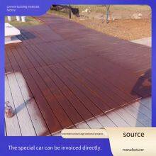 Reinforced Concrete Wood - Imitation Walkway Boards, Park and Scenic Area Wood - Grain Paving Boards, Precast Cement Floor Paving Boards for Boardwalks thumbnail-1