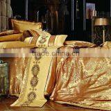 SATIN/YARN-DYED JACQUARD DUVET COVER thumbnail-1