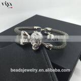 2016 New Handmade Stingray/Python Skin Bracelet Genuine Leather Bracelet Manufacturer thumbnail-2