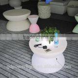 PE Plastic Bar Table With LED Lights and Remote 6040D