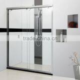 Hotel Used Aluminium Alloy Framed Sliding Glass Shower Enclosure thumbnail-4