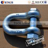 Round Pin Shackle, Dee Shackle, marine straight Shackle G2150