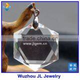 2016 Hot Sale Natural White Crystal David Star White Six Amn Star Pendant thumbnail-3