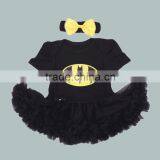 Hot Selling Superman Girls Carter Romper Set Headband Cotton Premature Baby Clothing Infants 3 Pcs Romper Outfit Set thumbnail-4