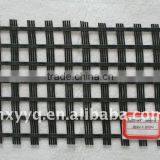 HDPE geogrid fabric used in road construction