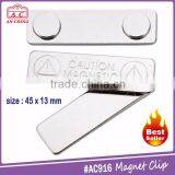 Easy-attached Magnetic Name Badge Clip Holder for School and Office thumbnail-5