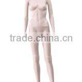Abstract Standing Full Body Ecru And Glossy White Model Female Mannequin For Window Display thumbnail-4