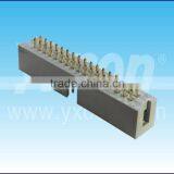 Dongguan ISO Certificate 2.54mm Pitch Two Rows 180 Degree Box Header