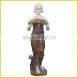 Hand-Crafted Season Female Stone Statue