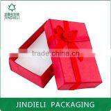 Fresh Red Cardboard Gift Box for Jewelry Packging