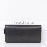 Genuine Leather Men Wallets Business Card Holder Coin Purse Men's Long Zipper Wallet Leather thumbnail-4