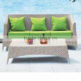 Rattan Wicker Outdoor Garden 3 Seater Sofa Set thumbnail-5
