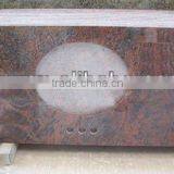 Kitchen Countertop Multicolor Red Granite