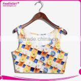 New Arrival Wholesale Modern Girls Ladies Vest Fit Tank Tops thumbnail-1