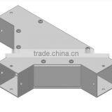 Zinc Passivated Cable duct fitting